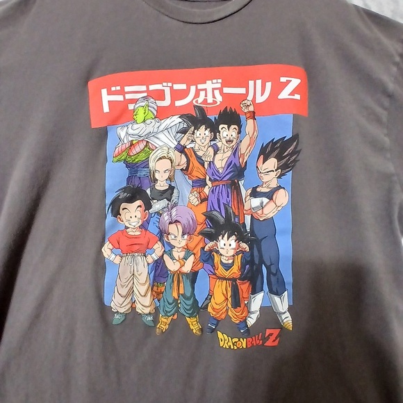 Dragon Ball Z Men T-Shirt Size XXL Group Pose Animation - Picture 3 of 6